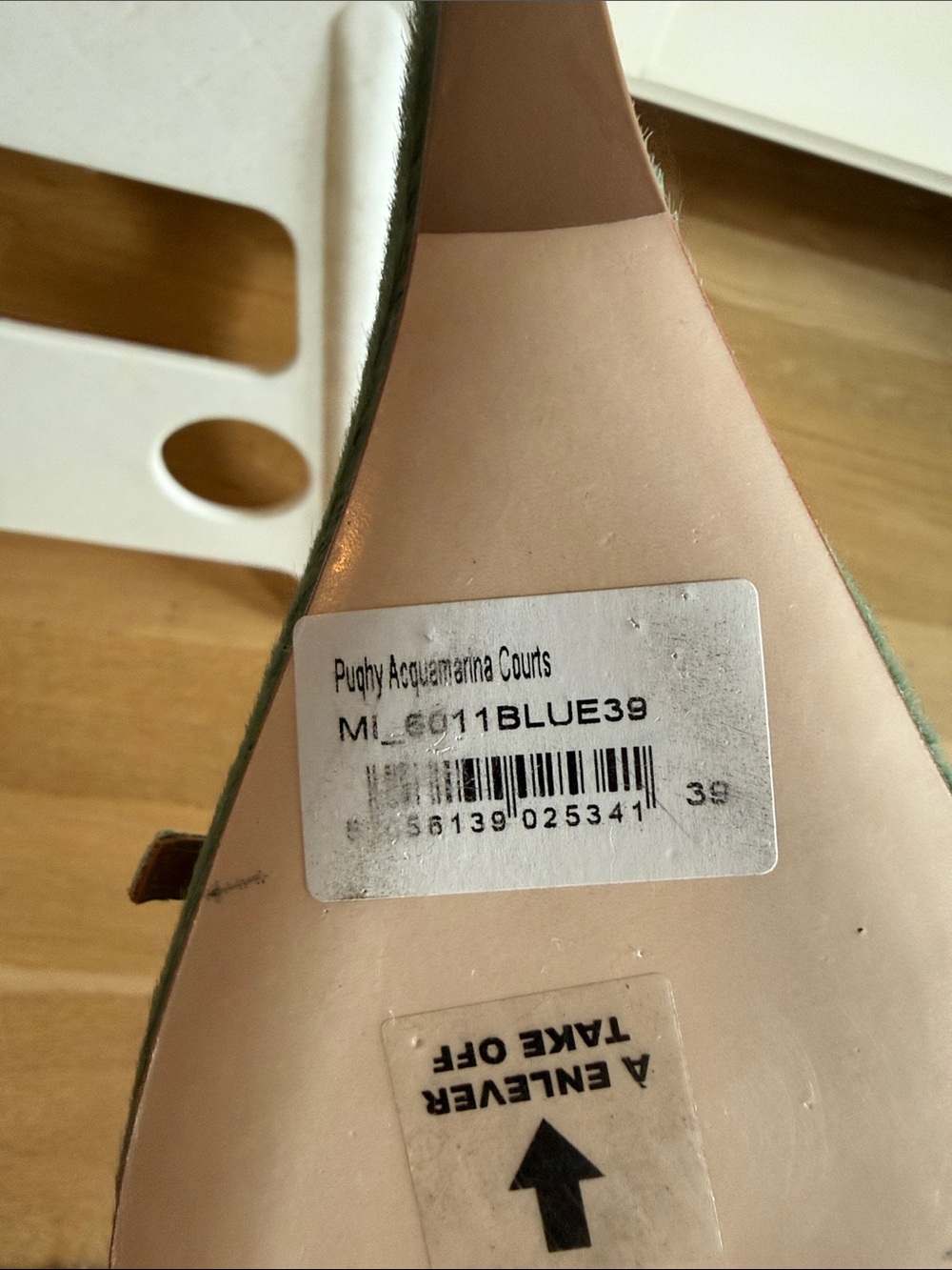 Miista Aquamarine Ponyhair Leather Puqhy Courts - Picture 13 of 15